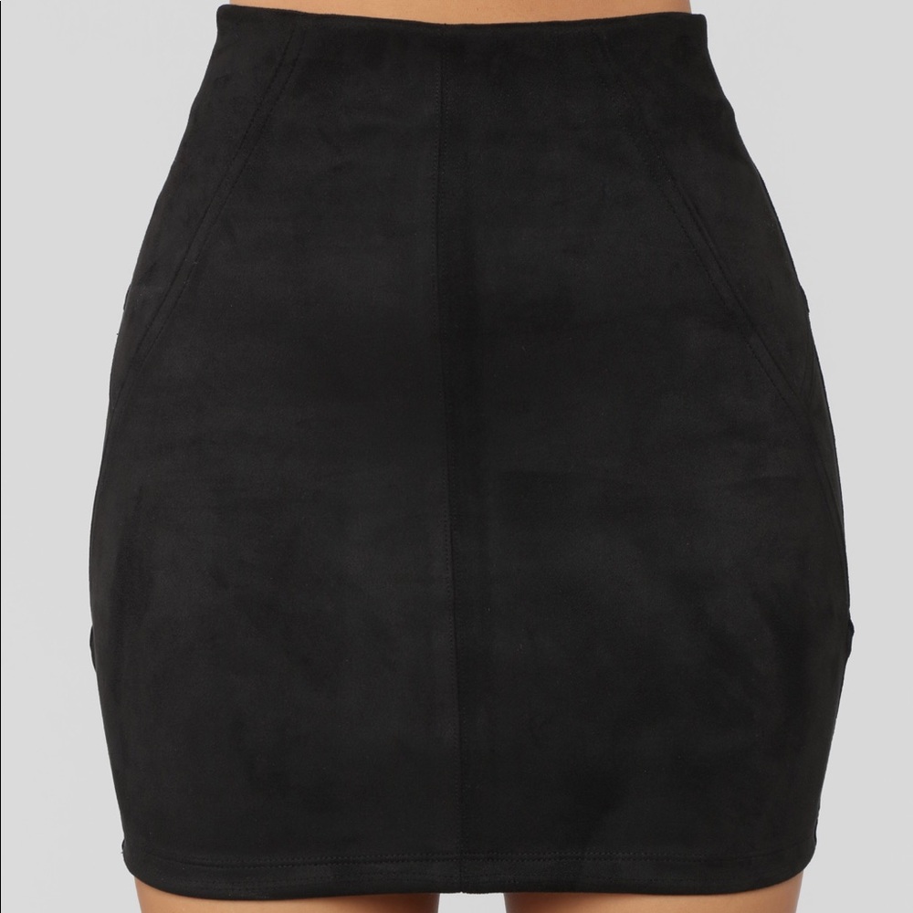 Suede Skirt